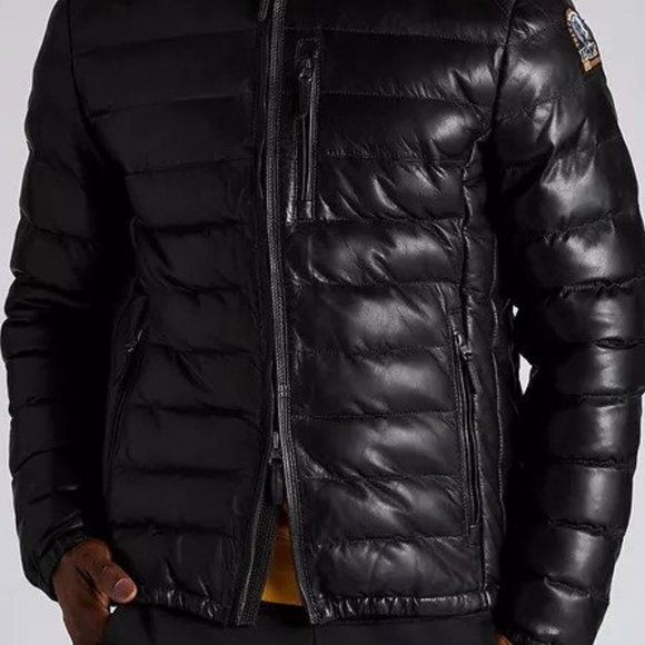 Brand New With Tags Parajumpers Lambskin Quilted Bomber Jacket - Picture 11 of 11